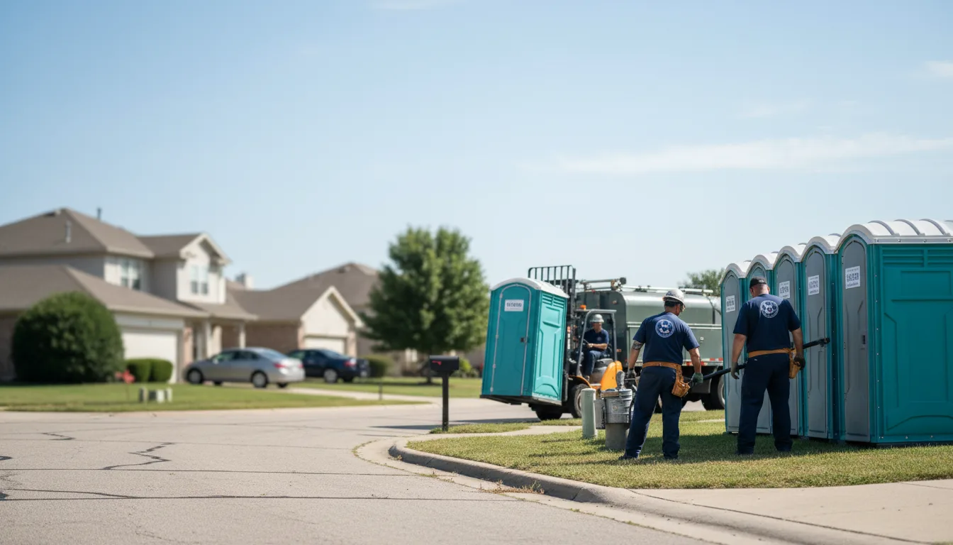 Porta Potty Rental in Smyer, TX near me